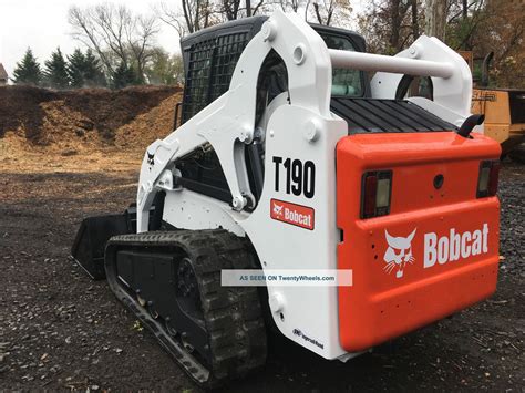 2008 bobcat skid steer 190|bobcat t190 skid steer.